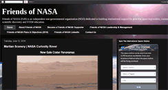 Desktop Screenshot of friendsofnasa.org